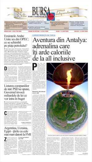 Prima pagină 30.04.2026