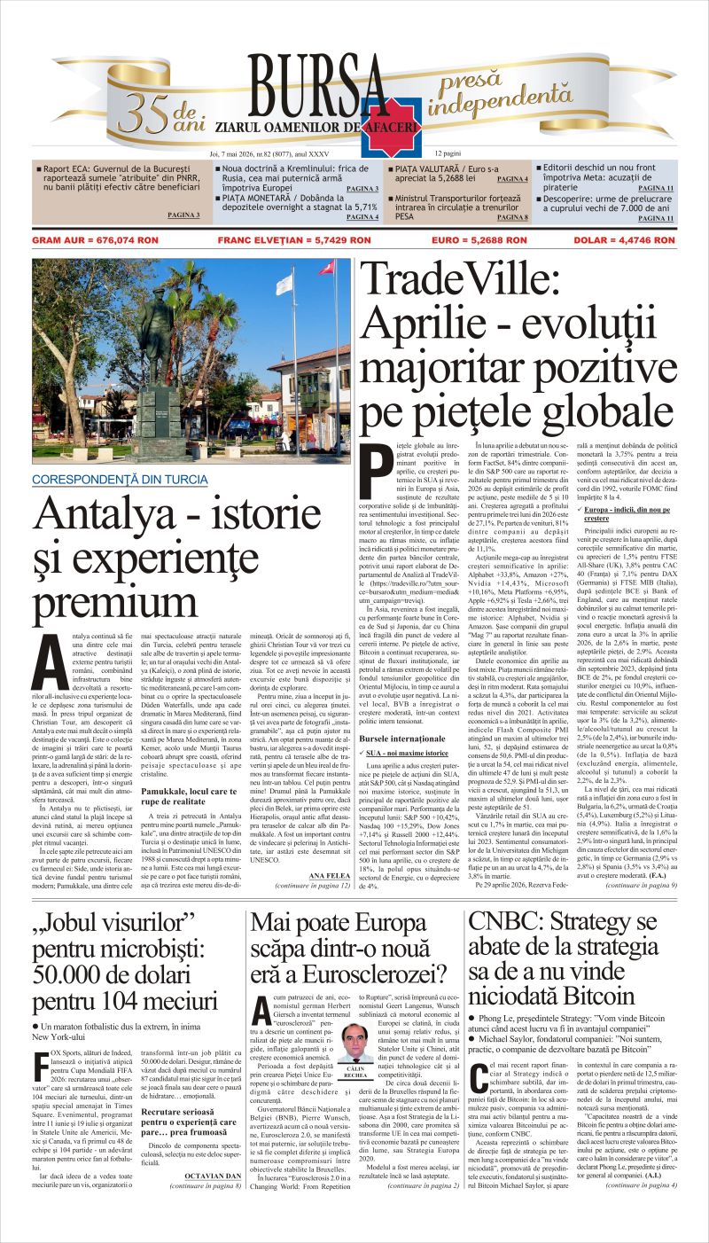 Ediţia din 07.05.2026