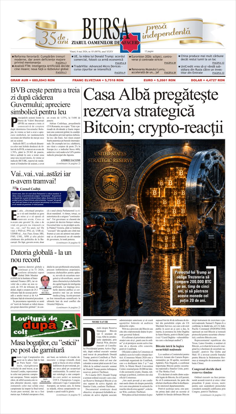 Ediţia din 08.05.2026