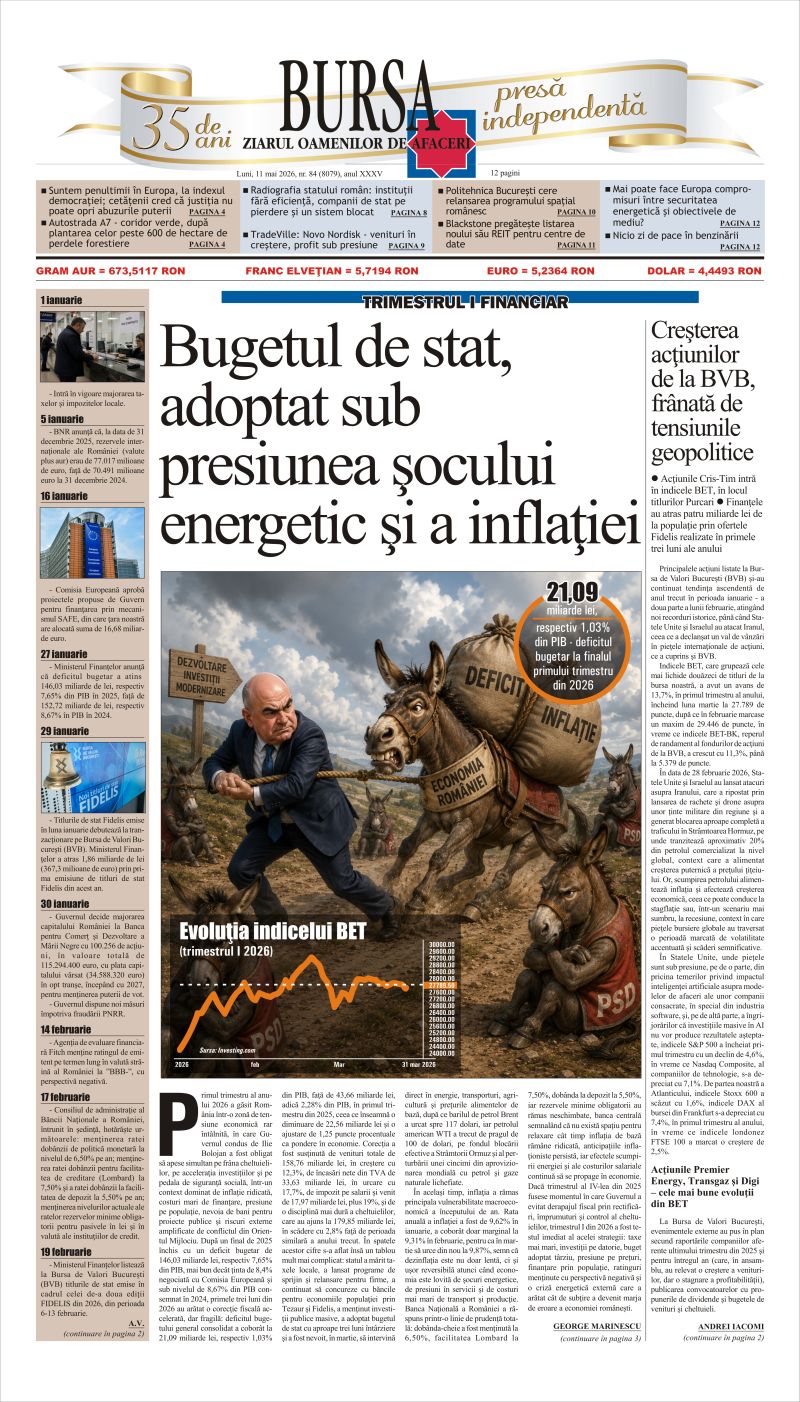 Ediţia din 11.05.2026