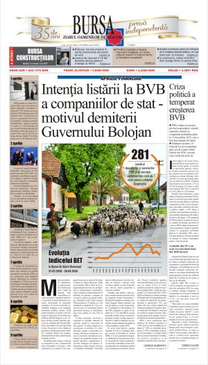 Prima pagină 18.05.2026