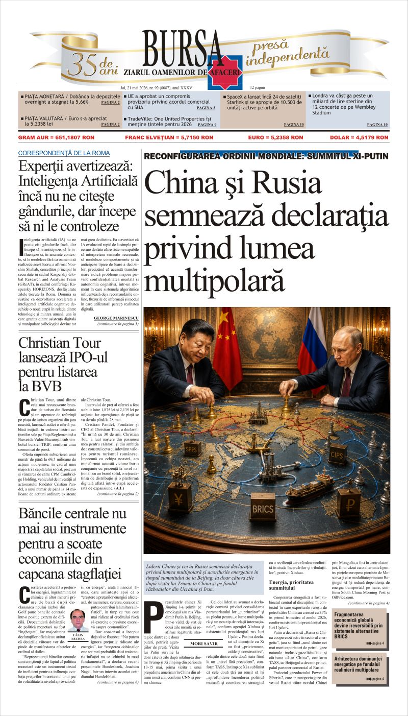 Ediţia din 2026-05-21