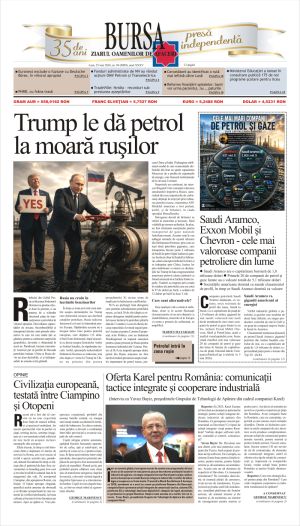 Prima pagină 25.05.2026