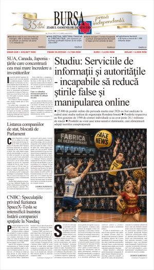 Prima pagină 28.05.2026