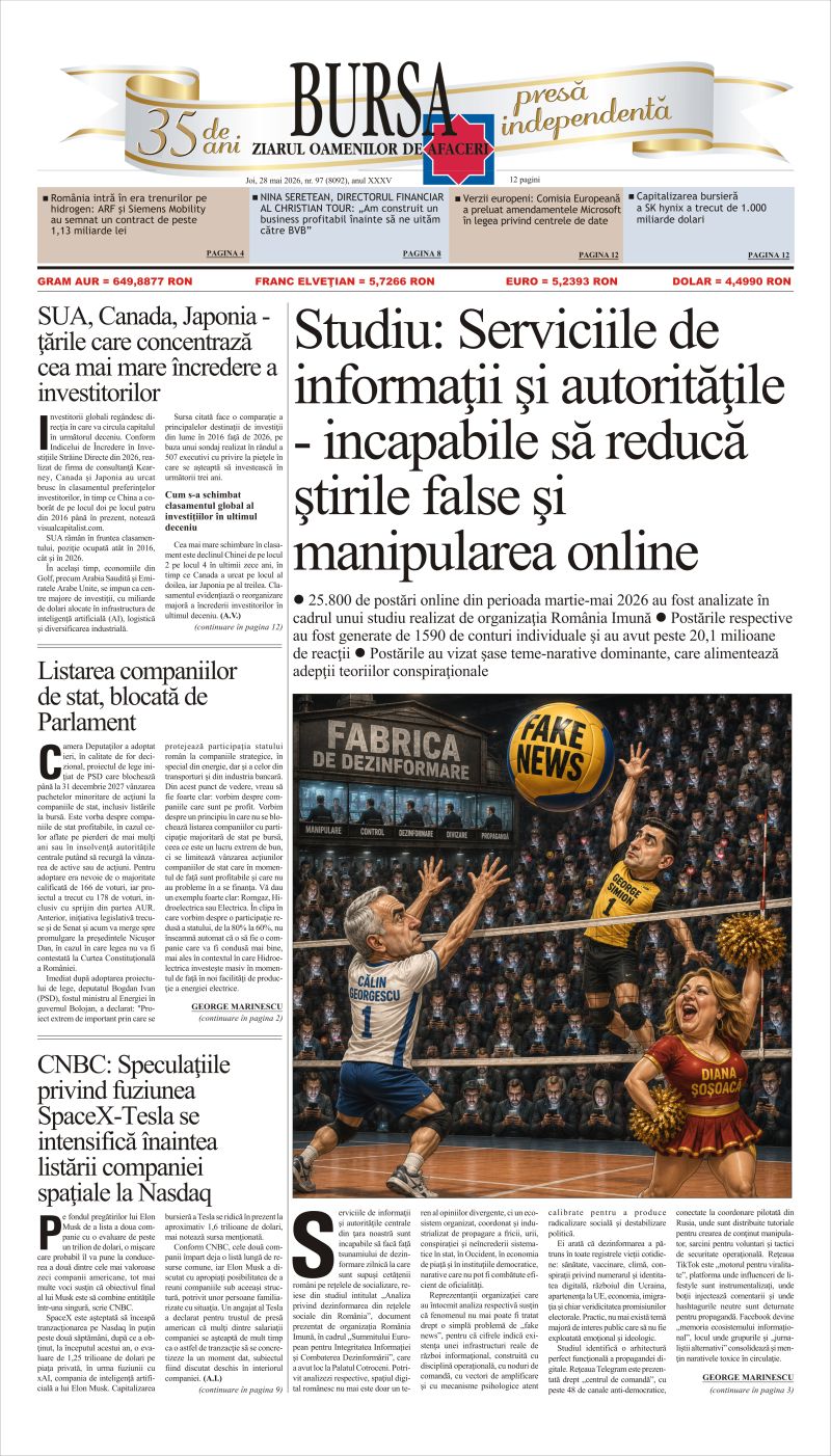 Ediţia din 28.05.2026