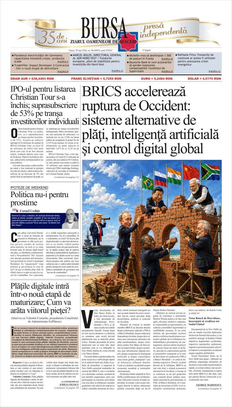 Ediţia din 29.05.2026