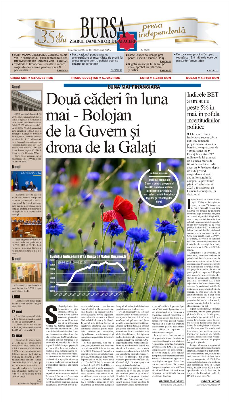 Ediţia din 08.06.2026