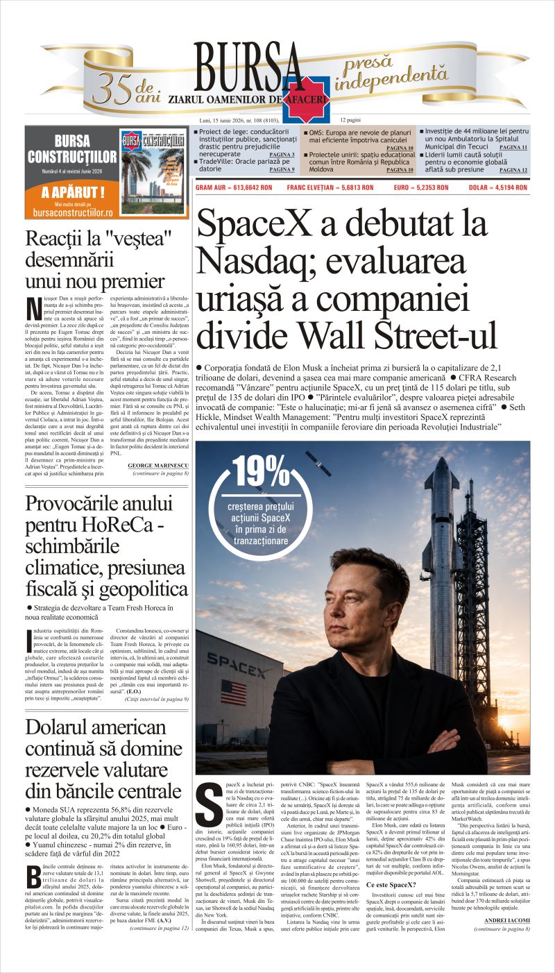 Ediţia din 15.06.2026