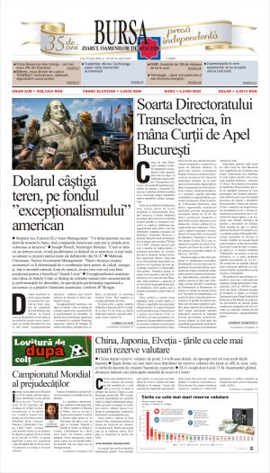 Prima pagină 29.06.2026