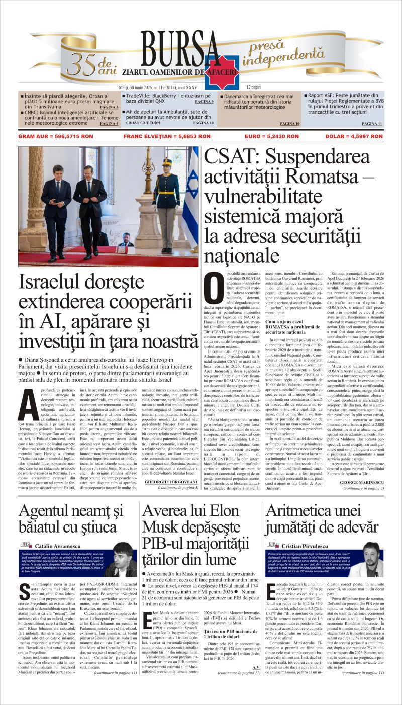 Ediţia din 2026-06-30