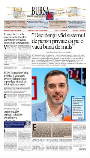 Prima pagină 03.07.2026
