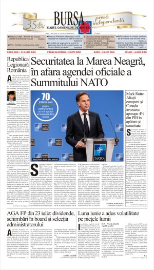 Prima pagină 07.07.2026