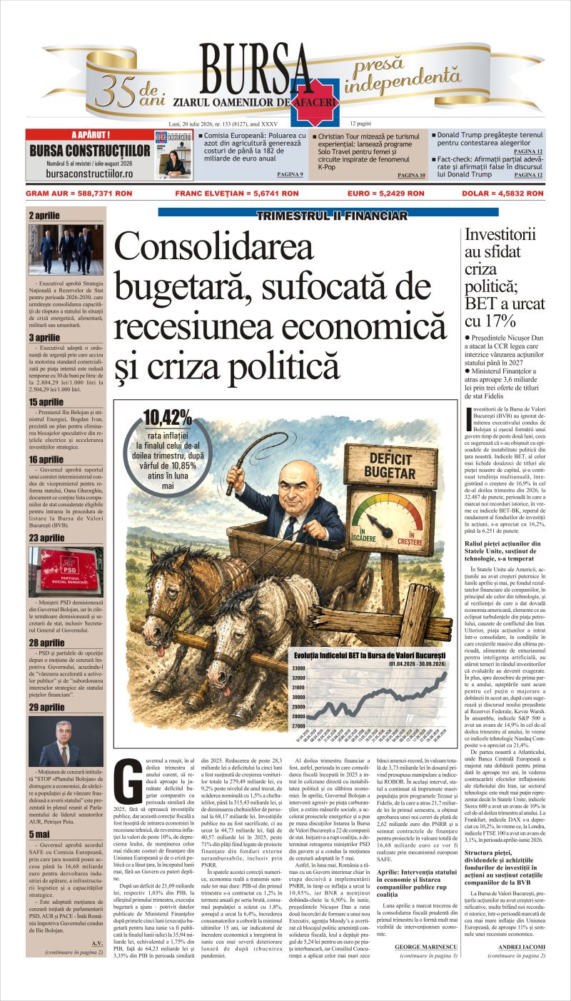 Ediţia din 20.07.2026