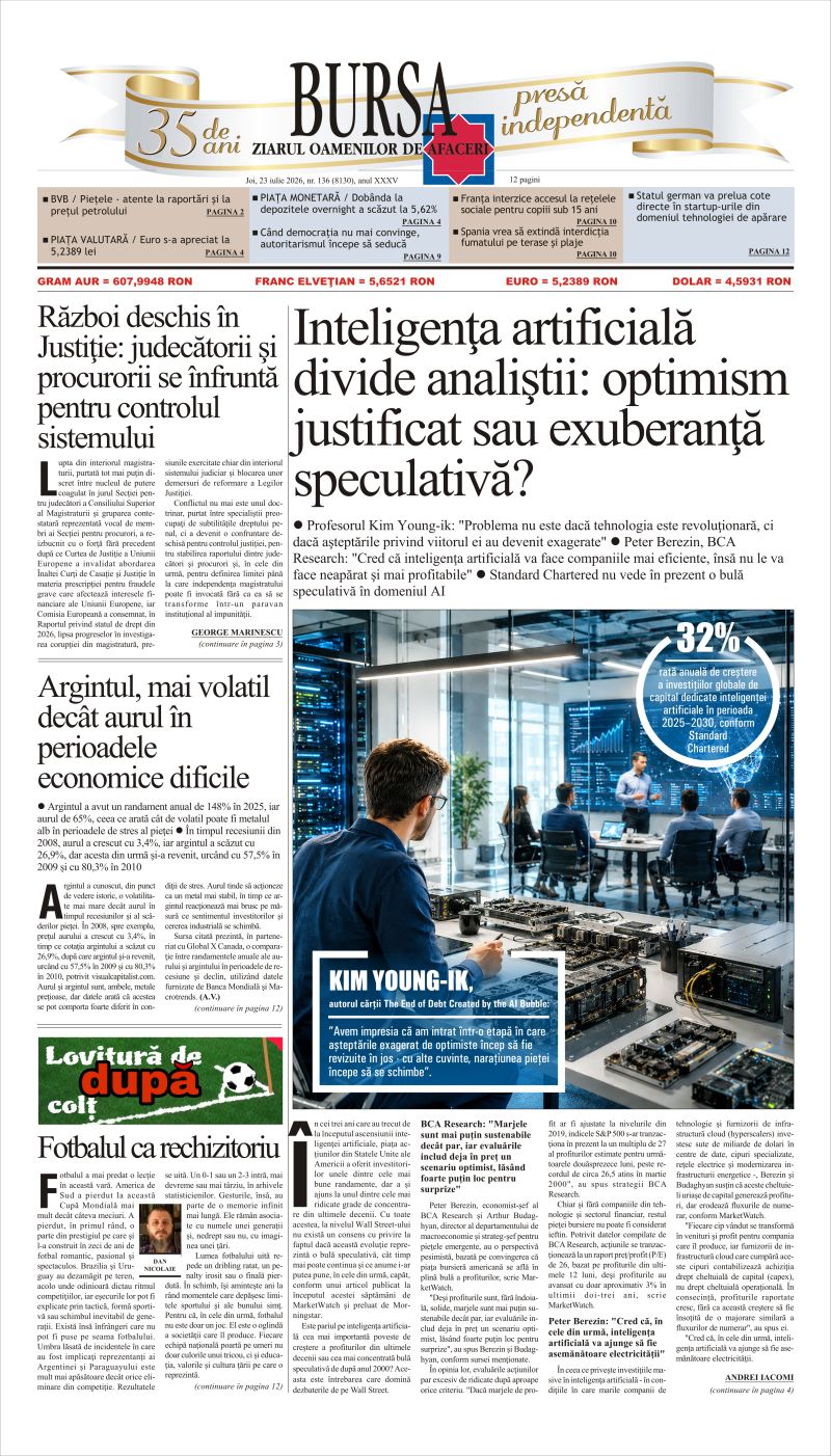 Ediţia din 23.07.2026