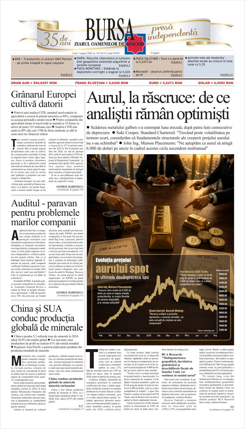Ediţia din 03.08.2026
