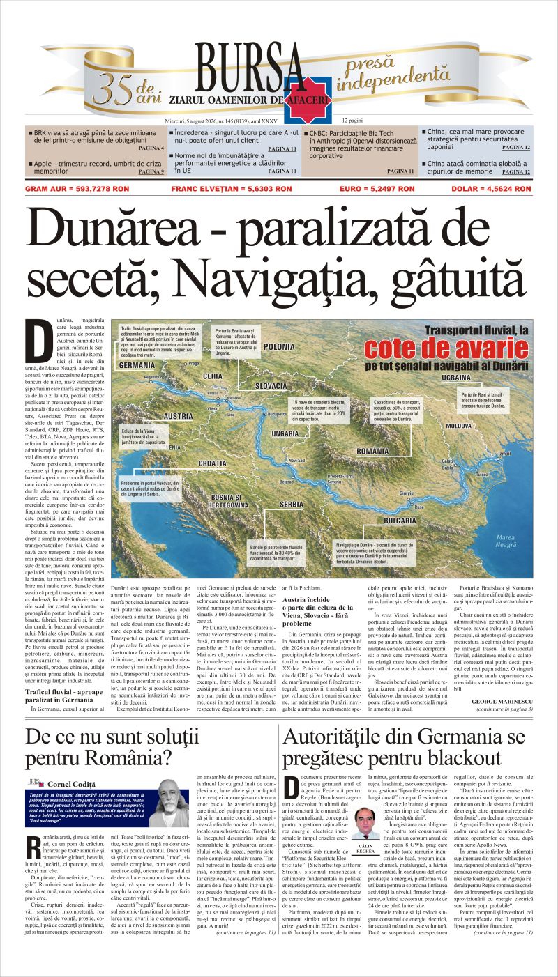 Ediţia din 05.08.2026