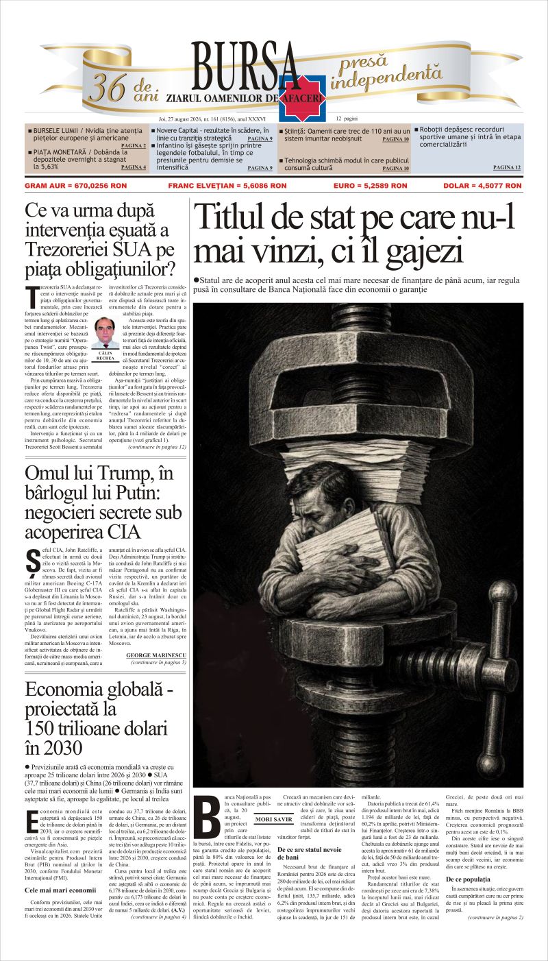 Ediţia din 27.08.2026