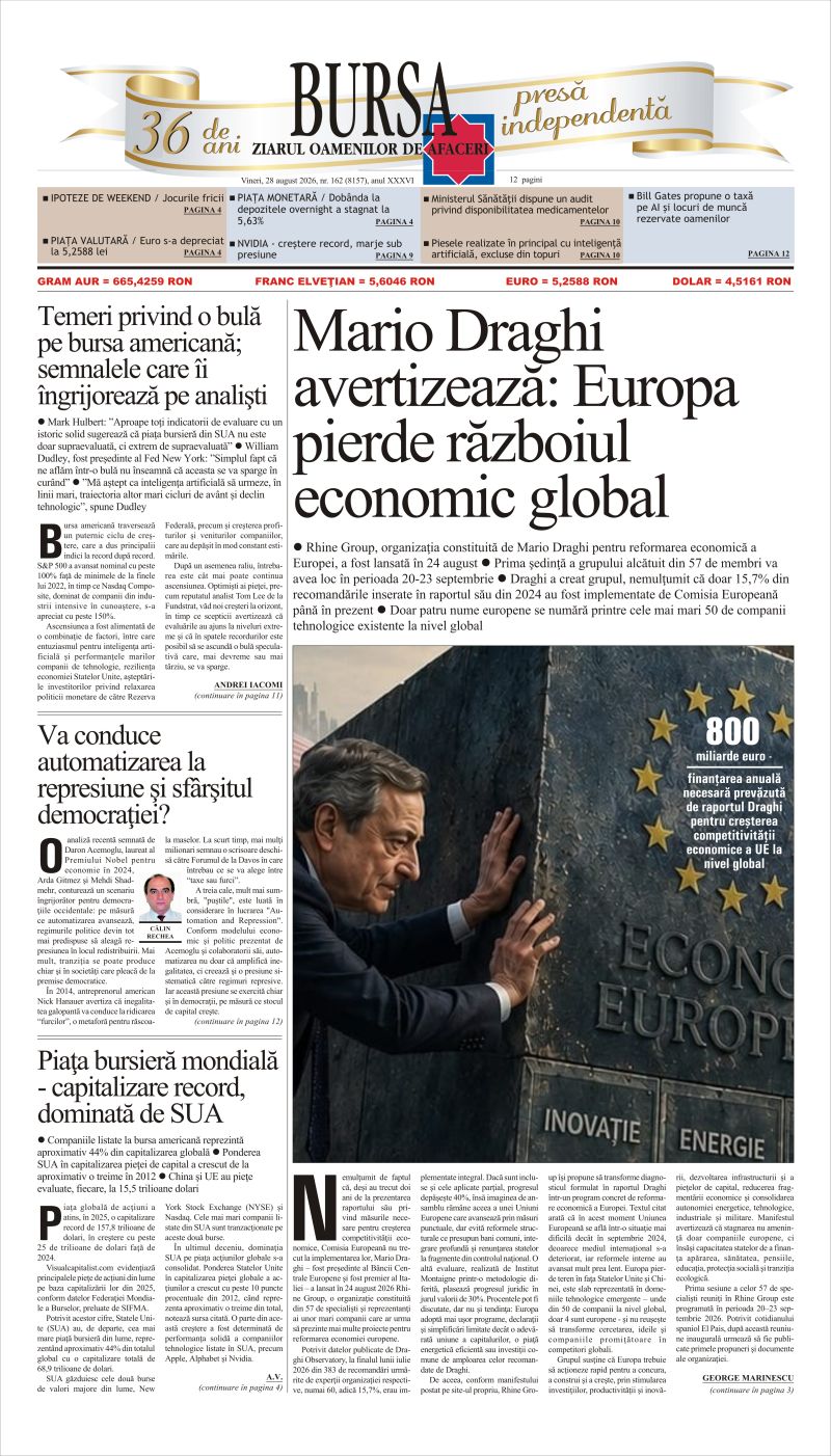 Ediţia din 28.08.2026