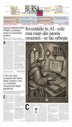Ediţia din 31.08.2026