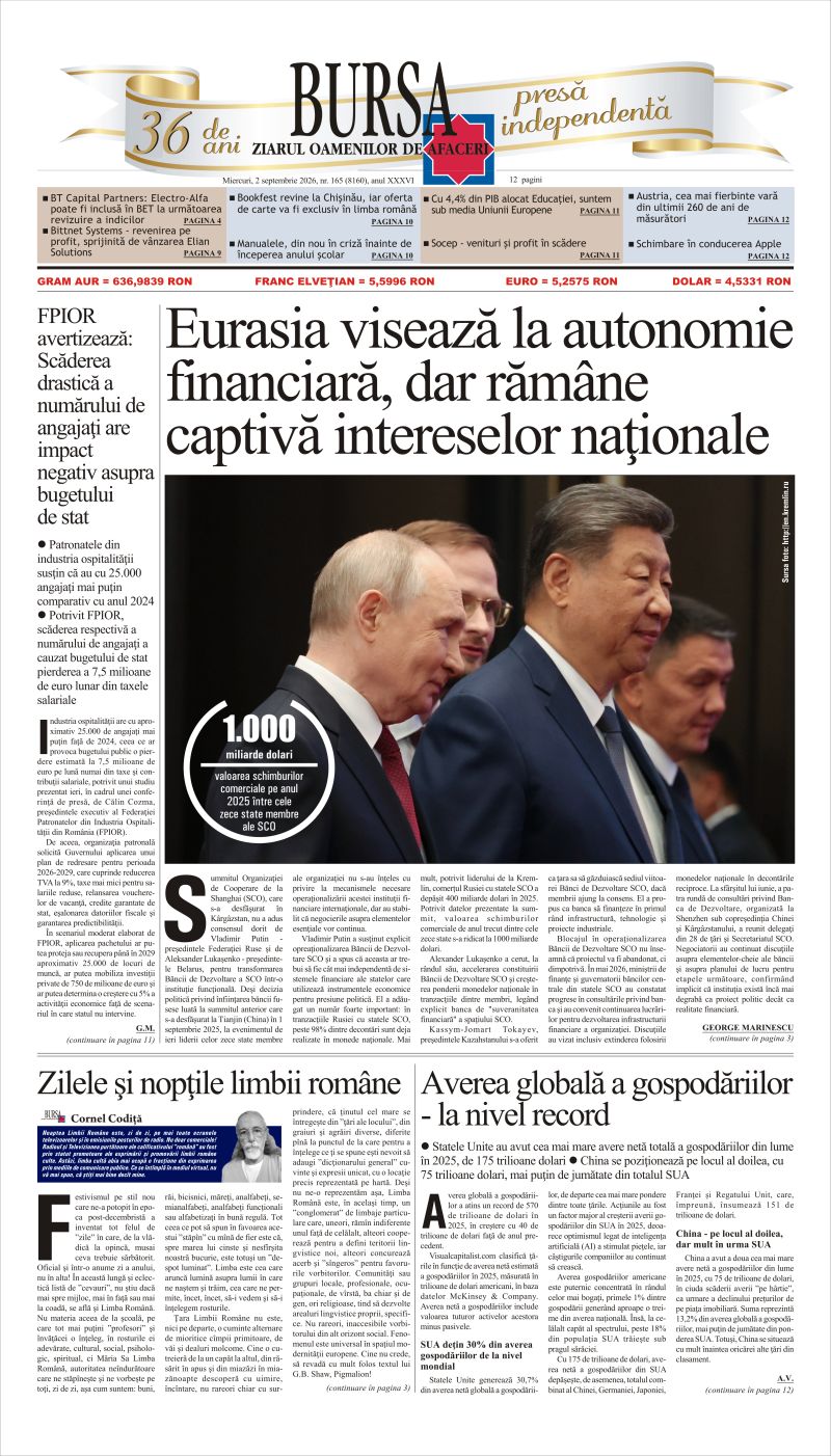 Ediţia din 02.09.2026