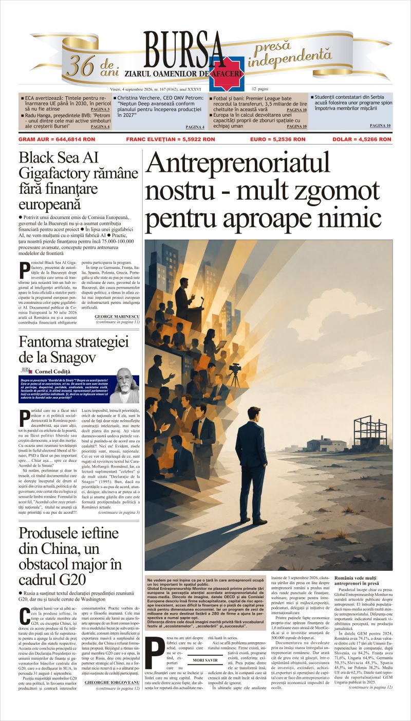 Ediţia din 04.09.2026