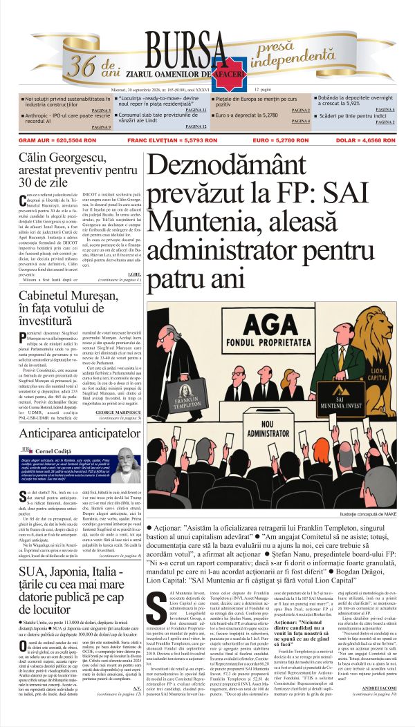Ediţia din 30.09.2026