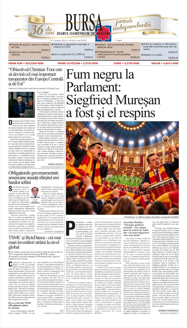 Ediţia din 01.10.2026