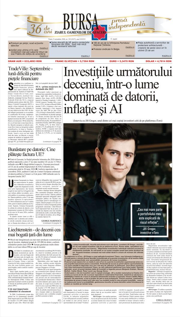 Ediţia din 09.10.2026