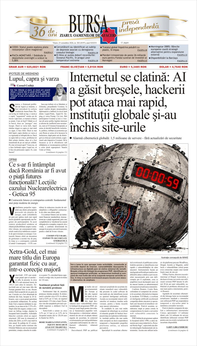 Ediţia din 23.10.2026