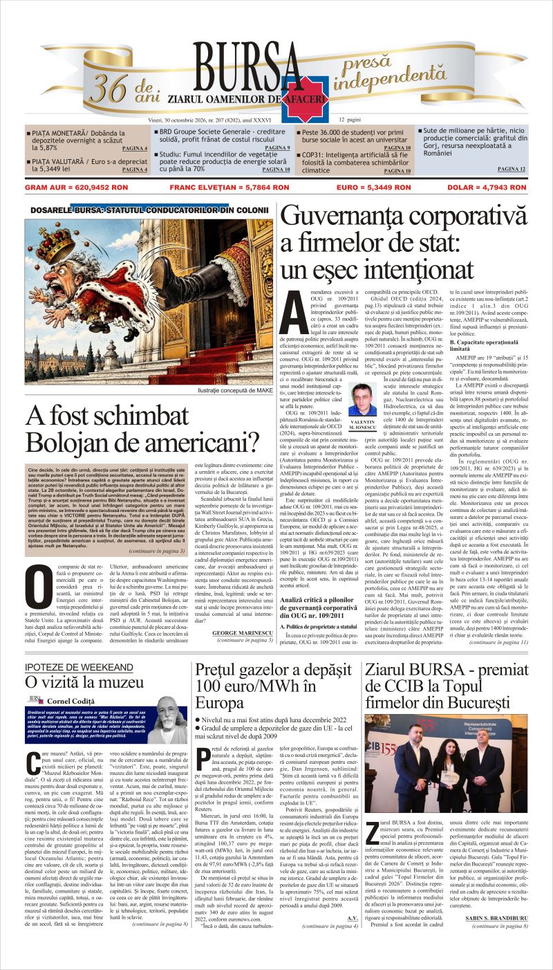 Ediţia din 30.10.2026