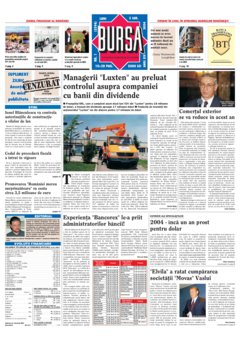 Prima pagină 05.01.2004