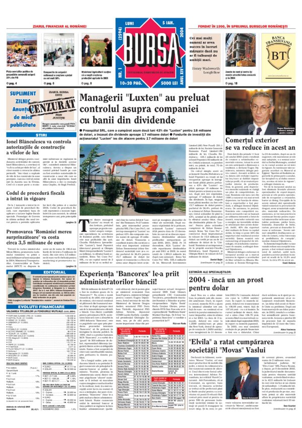 Ediţia din 05.01.2004