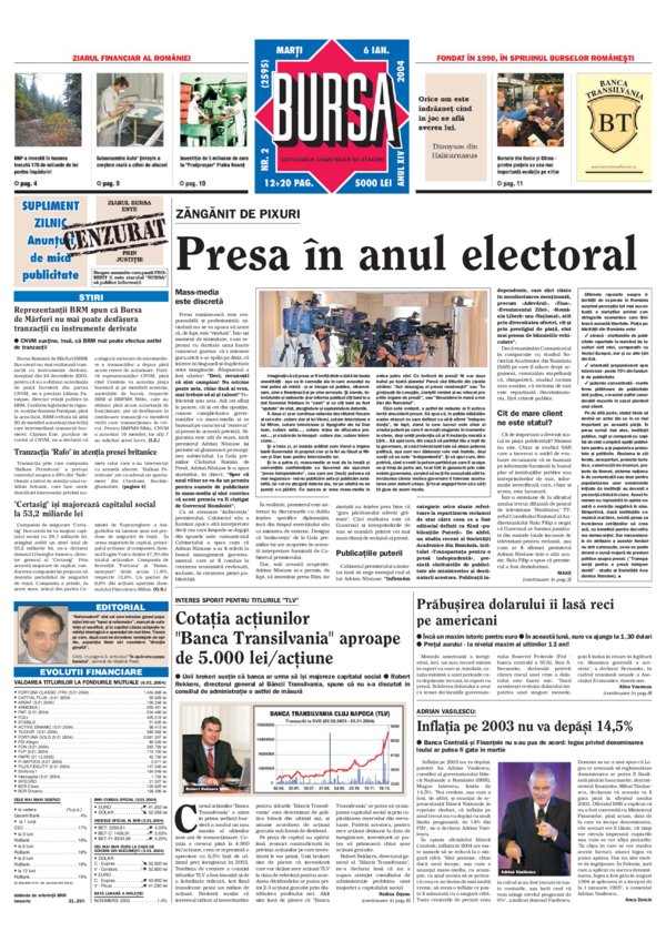 Ediţia din 06.01.2004