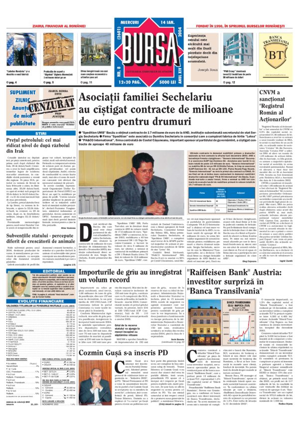 Ediţia din 01.05.2025