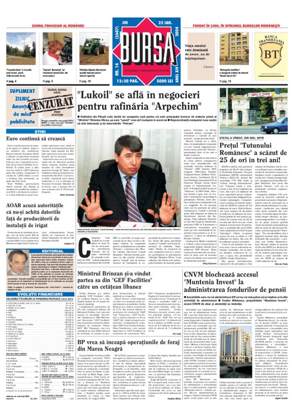 Ediţia din 01.05.2025