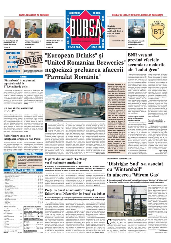 Ediţia din 28.01.2004