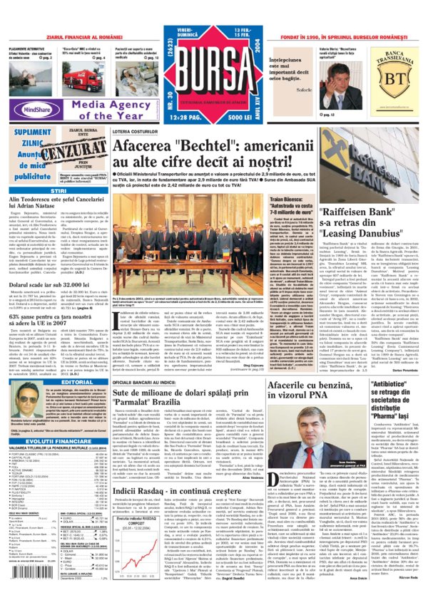 Ediţia din 13.02.2004