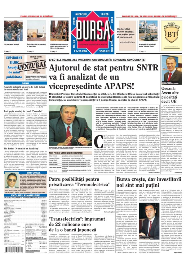 Ediţia din 01.05.2025
