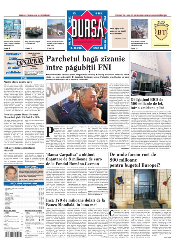 Ediţia din 01.05.2025