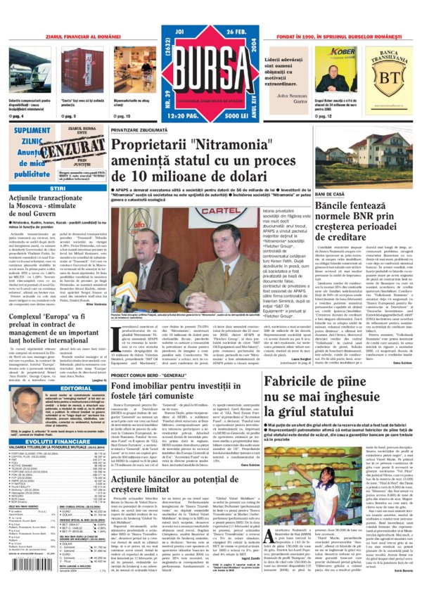 Ediţia din 26.02.2004