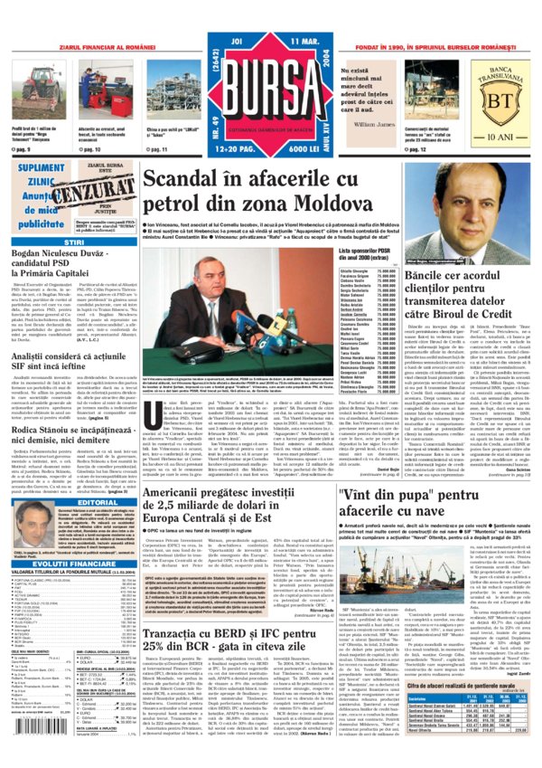 Ediţia din 11.03.2004