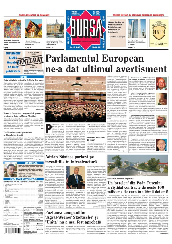 Ediţia din 01.05.2025