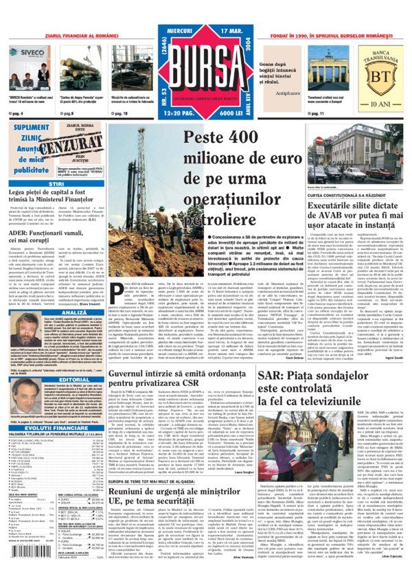 Ediţia din 17.03.2004