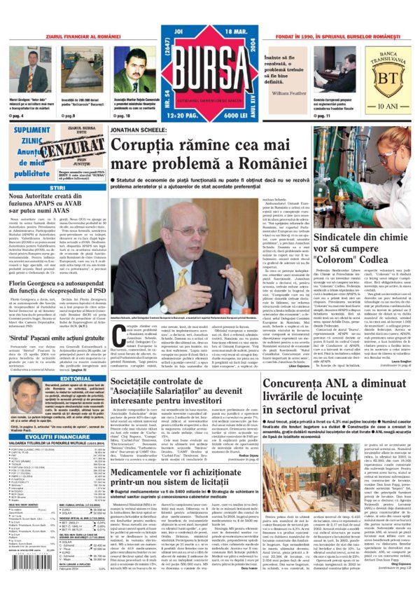 Ediţia din 18.03.2004