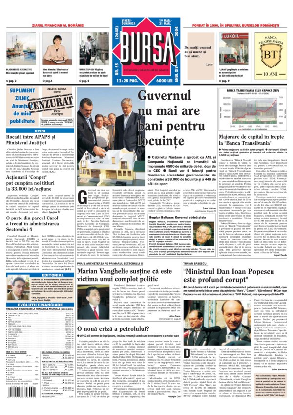 Ediţia din 19.03.2004