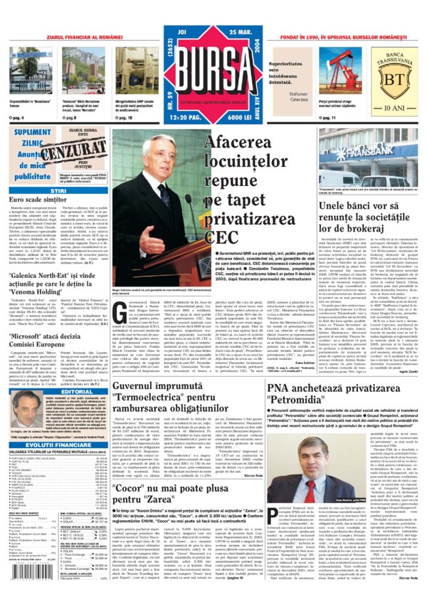 Ediţia din 01.05.2025