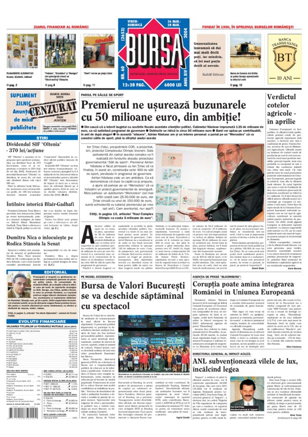 Ediţia din 26.03.2004