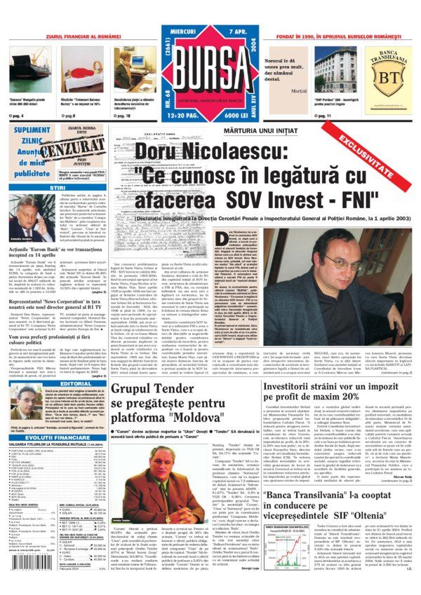 Ediţia din 07.04.2004