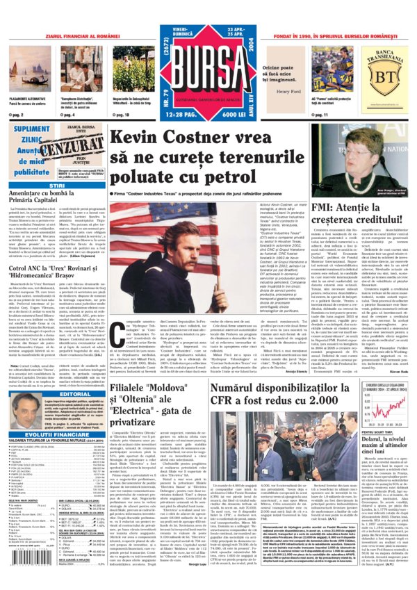 Ediţia din 01.05.2025