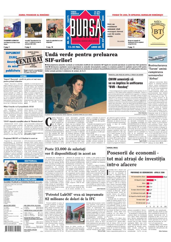 Ediţia din 30.04.2004